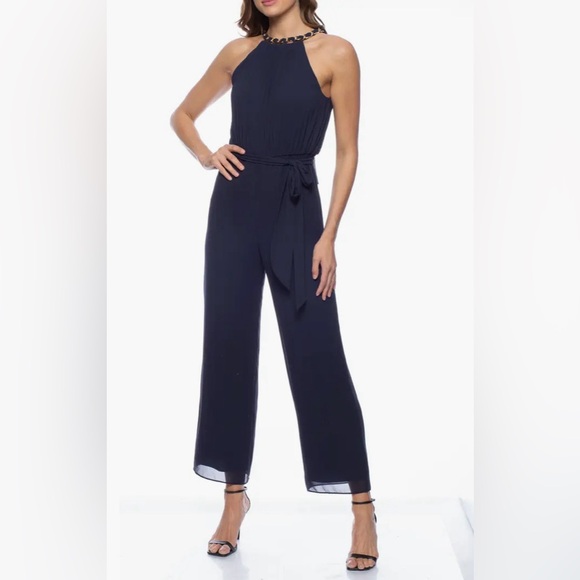 Pants - NWT Marina Halter Neck Jumpsuit